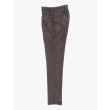 Giab's Archivio Verdi Wool Pleated Pants Herringbone Brown 2