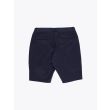 Giab's Archivio Magnifico Stretch Cotton Pleated Short Navy Blue 2