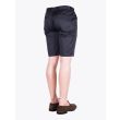 Giab's Archivio Magnifico Stretch Cotton Pleated Short Navy Blue 5
