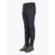 Giab's Archivio David Slim-Fit Stretch Wool/Polyamide Flat-Front Pants Black Side View