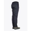 Giab's Archivio David Slim-Fit Stretch Wool/Polyamide Flat-Front Pants Black Back View