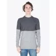 Howlin' Badarou Sweater Charcoal/Lt. Grey Full View