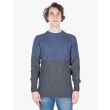 Howlin' Badarou Sweater Denim/Charcoal Full View