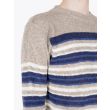 Howlin' Bobby Smiles Crewneck Taupe Detail