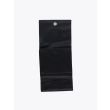 Il Bisonte C0455 Vintage Cowhide Leather Wallet Black Front Back