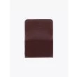 Il Bisonte C0470 Vintage Cowhide Leather Card Case Brown Back Open 