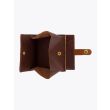 Il Bisonte C0816 Man’s Cowhide Leather Wallet Brown Inside Coin Pocket