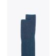 Gallo Long Socks Twin Ribbed Cotton Turquoise - E35 SHOP