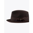 Borsalino Alessandria Trilby Hat Dark Brown - E35 SHOP
