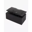 Kuboraum Mask X6 Cat-Eye Sunglasses Mint with flexible nylon pocket case, custom cleaning cloth, and paper box front view