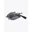 Kuboraum Mask H40 Frameless Sunglasses Black with folded front view