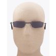 Kuboraum Mask H40 Frameless Sunglasses Black with mannequin front view