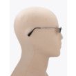 Kuboraum Mask H40 Frameless Sunglasses Black with mannequin side view