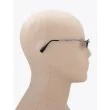 Kuboraum Mask H40 Frameless Sunglasses Black with mannequin side view