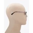 Kuboraum Mask H45 Frameless Sunglasses Black with mannequin side view