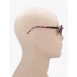 Kuboraum Mask P58 Frameless Cat-Eye Sunglasses Black with mannequin side view