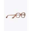 Masahiromaruyama Dessin MM-0002 No.4 Optical Glasses Clear Light Brown Back View Three-quarter