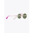 Masahiromaruyama Twist MM-0037 No.4 Sunglasses Gold / Red Back View Three-quarter