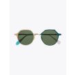 Masahiromaruyama Twist MM-0039 No.4 Sunglasses Gold / Green Front View