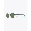 Masahiromaruyama Twist MM-0039 No.4 Sunglasses Gold / Green Front View Three-quarter