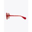 Masahiromaruyama Monocle MM-0051 No.3 Sunglasses Marble Red / Gold Side View