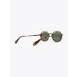 Masahiromaruyama Monocle MM-0053 No.2 Sunglasses Havana / Brown Three-quarter Back View
