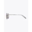 Masahiromaruyama Monocle MM-0055 No.3 Sunglasses Clear Gray / Silver Side View