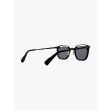 Masahiromaruyama Monocle MM-0057 No.1 Sunglasses Black / Black Three-quarter Back View