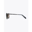 Masahiromaruyama Monocle MM-0057 No.3 Sunglasses Marble Blue / Black Side View