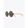 Pawaka Duaenam 26 Round-Frame Sunglasses Caramel Three-quarters View