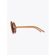 Pawaka Duaenam 26 Round-Frame Sunglasses Caramel Side View