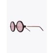 Pawaka Duaenam 26 Round-Frame Sunglasses Shiraz Three-quarters View