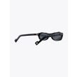 Pawaka Enambelas 16 Cat-Eye Sunglasses Matte Black Inside View
