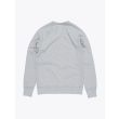 Reigning Champ Loopback Cotton Jersey Sweatshirt Heather Grey Back