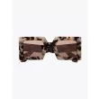Robert La Roche + Christoph Rumpf Godfather Squared Sunglasses Pearl Plum Marble Front View