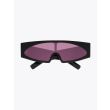 Rick Owens Gene Sunglasses Black / Rose 1