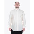 Salvatore Piccolo Cotton Dress Shirt Striped Ecru Full View