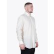 Salvatore Piccolo Cotton Dress Shirt Striped Ecru Right Quarter