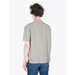 Salvatore Piccolo Henley T-Shirt Fango Back Three-quarters