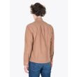 Salvatore Piccolo Shirt Jacket Harrington Brown Back Three-quarters