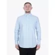 Salvatore Piccolo Slim Fit Collar PC-Open Cotton Oxford 120 Shirt Light Blue Full View