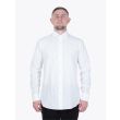 Salvatore Piccolo Slim Fit Collar PC-Open Cotton Poplin Shirt White Stone Front
