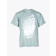 Stone Island Shadow Project 20510 Jersey Mako Printed Short Sleeve T-shirt Sage Green 1