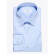 Salvatore Piccolo Regular-Fit Cotton Poplin Blue 1