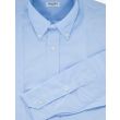 Salvatore Piccolo Slim-Fit Button-Down Oxford 120 Shirt Blue