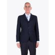 Salvatore Piccolo Slim-Fit Wool Blazer Navy Blue 1