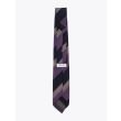 Salvatore Piccolo Ties Striped Wool and Silk Black / Purple 3