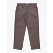 Salvatore Piccolo Straight Work Pant Brown Front View