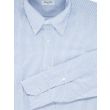 Salvatore Piccolo Slim Fit Button Down Striped Oxford Shirt Blue 6