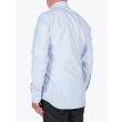 Salvatore Piccolo Slim Fit Button Down Striped Oxford Shirt Blue 5